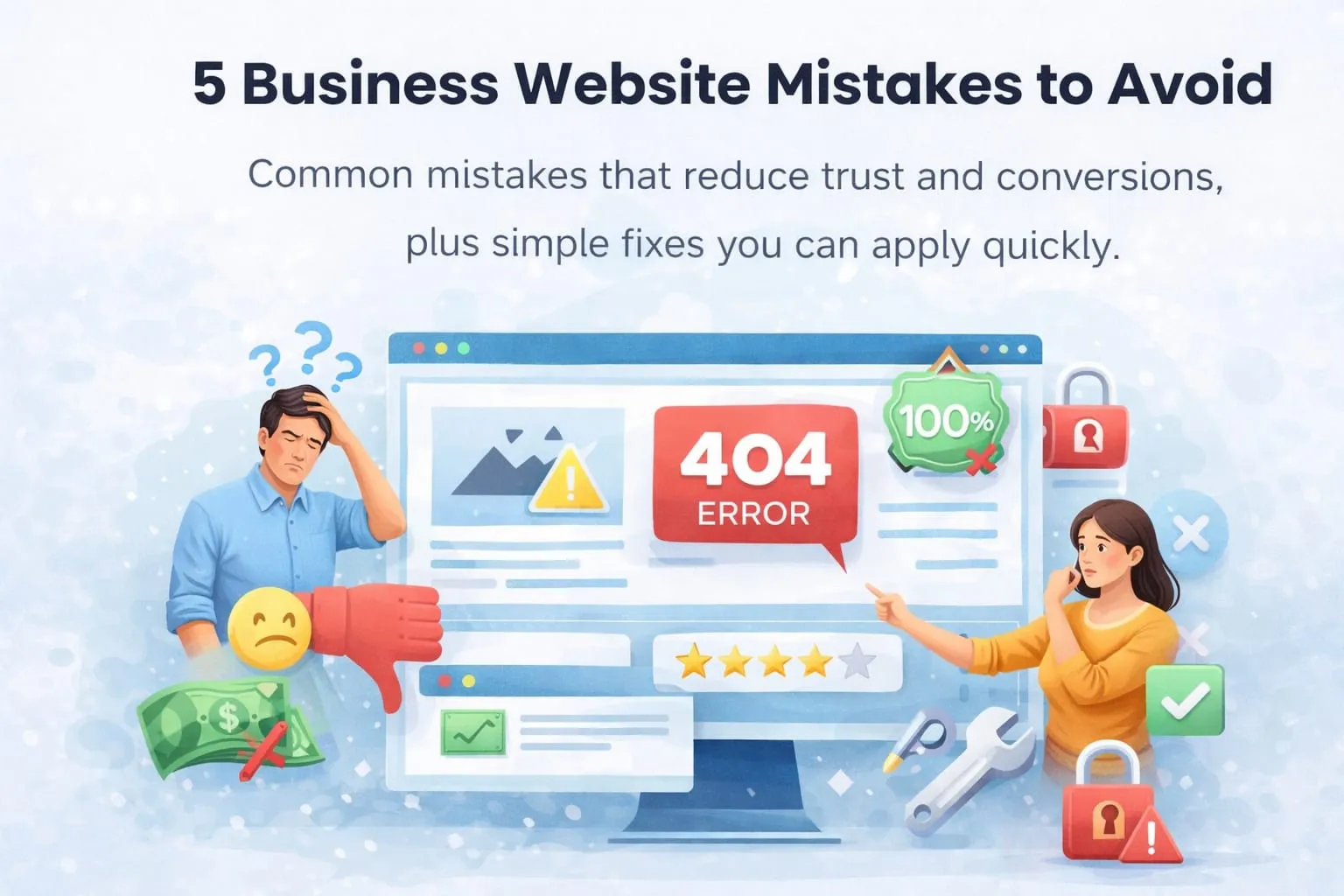 5 Business Website Mistakes to Avoid